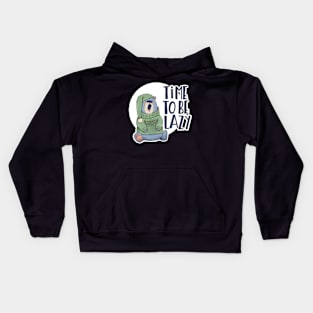 Time to be lazy Kids Hoodie